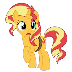 Size: 1900x1910 | Tagged: safe, artist:gmaplay, derpibooru import, sunset shimmer, pony, unicorn, equestria girls, mirror magic, spoiler:eqg specials, cute, gmaplay, image, png, shimmerbetes, solo, sunset shimmer day