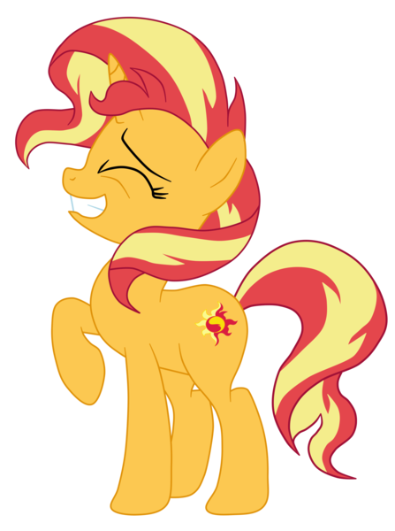 Size: 1900x2553 | Tagged: safe, artist:gmaplay, derpibooru import, sunset shimmer, pony, unicorn, equestria girls, equestria girls series, spring breakdown, spoiler:eqg series (season 2), cute, image, png, shimmerbetes, solo, sunset shimmer day