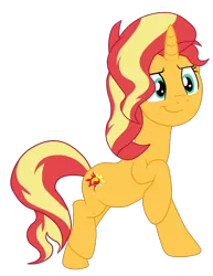 Size: 1900x2461 | Tagged: safe, artist:gmaplay, derpibooru import, sunset shimmer, pony, unicorn, equestria girls, equestria girls series, spring breakdown, spoiler:eqg series (season 2), cute, image, png, shimmerbetes, solo, sunset shimmer day