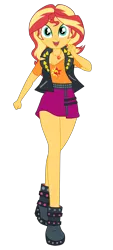 Size: 1900x4199 | Tagged: safe, artist:gmaplay, derpibooru import, sunset shimmer, equestria girls, cute, image, png, running, shimmerbetes, solo, sunset shimmer day