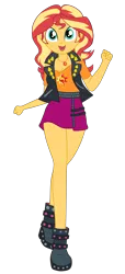 Size: 1900x4170 | Tagged: safe, artist:gmaplay, derpibooru import, sunset shimmer, equestria girls, cute, image, png, running, shimmerbetes, solo, sunset shimmer day