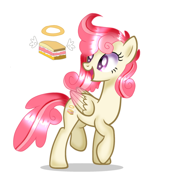 Size: 2048x2048 | Tagged: safe, artist:doraeartdreams-aspy, derpibooru import, oc, oc:angel cake, unofficial characters only, pegasus, pony, base used, female, image, mare, offspring, parent:pound cake, parent:princess flurry heart, parents:poundflurry, png, simple background, solo, transparent background, turned head