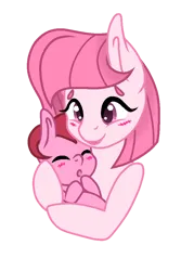 Size: 700x980 | Tagged: safe, artist:siti shafiyyah, oc, oc:annisa trihapsari, oc:raspberry ilona, unofficial characters only, earth pony, pegasus, pony, series:the legend of tenderheart, baby, base used, duo, duo female, female, females only, image, png, watermark, young