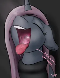 Size: 4514x5824 | Tagged: suggestive, artist:teropone, derpibooru import, pony, g5, drool, female, image, inside mouth, mare, mawplay, mawshot, open mouth, oral invitation, png, taste buds, teeth, throat, tongue out, uvula, uvula ring, vore