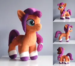 Size: 3278x2898 | Tagged: safe, artist:azdaracylius, derpibooru import, sunny starscout, earth pony, pony, g5, image, irl, photo, plushie, png, solo