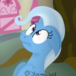 Size: 2000x2000 | Tagged: safe, artist:starry swirl, derpibooru import, trixie, pony, unicorn, female, image, mare, png, solo