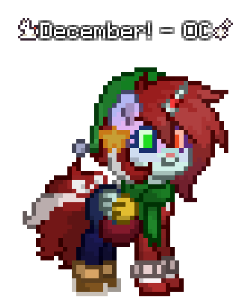 Size: 896x1072 | Tagged: safe, artist:thatmlpartist, derpibooru import, oc, oc:december, unofficial characters only, alicorn, pony, pony town, alicorn oc, boots, christmas, clothes, female, hearth's warming, heterochromia, holiday, horn, image, png, scarf, shoes, solo, wings