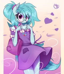 Size: 3103x3588 | Tagged: safe, artist:nevobaster, derpibooru import, oc, oc:whispy slippers, unofficial characters only, anthro, earth pony, bag, blushing, bow, clothes, cute, dress, female, glasses, heart, heart hands, image, jewelry, looking at you, makeup, nail polish, png, solo, solo female, wind, worried