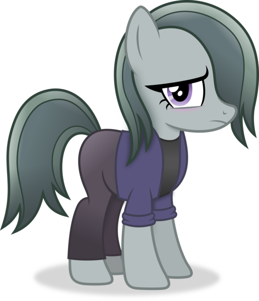 Size: 3066x3574 | Tagged: safe, artist:anime-equestria, derpibooru import, marble pie, earth pony, pony, alternate hairstyle, clothes, female, image, mare, png, simple background, solo, transparent background, vector
