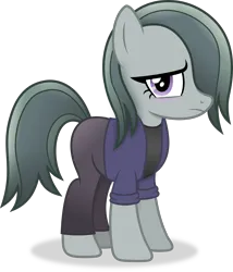 Size: 3066x3574 | Tagged: safe, artist:anime-equestria, derpibooru import, marble pie, earth pony, pony, alternate hairstyle, clothes, female, image, mare, png, simple background, solo, transparent background, vector