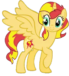 Size: 736x808 | Tagged: safe, artist:cassius2003, derpibooru import, sunset shimmer, alicorn, alicornified, female, image, png, race swap, shimmercorn, simple background, solo, transparent background