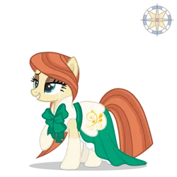 Size: 2000x2000 | Tagged: safe, artist:r4hucksake, derpibooru import, oc, oc:frazzle, pony, clothes, dress, female, image, mare, png, simple background, solo, transparent background