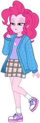 Size: 164x500 | Tagged: safe, artist:emeraldblast63, derpibooru import, pinkie pie, equestria girls, clothes, female, image, png, shoes, simple background, solo, transparent background