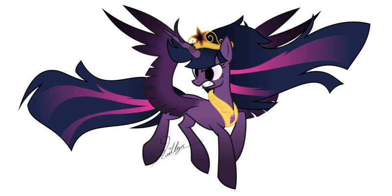 Size: 20000x10000 | Tagged: safe, artist:kaitykat117, derpibooru import, twilight sparkle, alicorn, pony, equestria girls, absurd resolution, alternate timeline, alternate universe, angry, base used, colored wings, corrupted element of harmony, corrupted element of magic, crown, element of magic, empress, empress midnight, flowing mane, flying, gradient hooves, gradient mane, gradient wings, gritted teeth, image, jewelry, midnight sparkle, midnight!au(kaitykat), png, regalia, simple background, spread wings, starry eyes, teeth, transparent background, vector, wingding eyes, wings