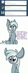 Size: 700x1800 | Tagged: safe, artist:paint-smudges, derpibooru import, silverspeed, pony, animated, ask silverspeed, floppy ears, gif, image, simple background, solo, white background