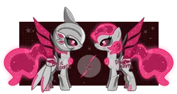 Size: 3328x1764 | Tagged: safe, artist:dixieadopts, derpibooru import, oc, oc:iron valiant, pegasus, pony, robot, robot pony, female, image, png, solo