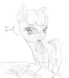 Size: 1600x1800 | Tagged: safe, artist:styroponyworks, derpibooru import, cheerilee, image, jpeg, sketch, solo, test