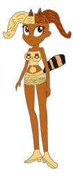 Size: 754x1798 | Tagged: safe, derpibooru import, oc, oc:tanooki tara, unofficial characters only, human, equestria girls, crossover, humanized, image, png, power up gals, power-up, simple background, solo, super mario bros., super mario bros. 3, transparent background