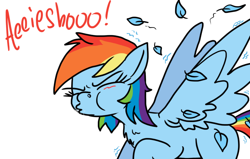 Size: 12000x7648 | Tagged: safe, artist:graymist, derpibooru import, rainbow dash, absurd resolution, blushing, cute, eyes closed, feather, image, mucus, nostril flare, nostrils, png, powerful, simple background, sneeze cloud, sneezing, snot, spit, spittle, spray, spread wings, strong, transparent background, wings