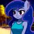 Size: 1024x1024 | Tagged: safe, ai content, artist:truedepressed, derpibooru import, machine learning assisted, princess luna, alicorn, human, equestria girls, humanized, image, night, png, smiling, solo