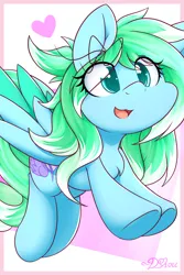 Size: 3600x5400 | Tagged: safe, artist:dshou, derpibooru import, oc, oc:amaranthine sky, unofficial characters only, pegasus, pony, :3, abstract background, absurd resolution, chest fluff, cute, eye clipping through hair, female, happy, heart, image, jumping, mare, open mouth, png, solo
