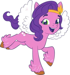 Size: 3253x3495 | Tagged: safe, derpibooru import, official, pipp petals, pegasus, pony, g5, my little pony: a new generation, .svg available, 2d, female, high res, image, mare, png, simple background, solo, transparent background, vector