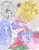 Size: 2100x2700 | Tagged: safe, artist:yuyusunshine, derpibooru import, princess flurry heart, alicorn, pony, alternate hairstyle, flower, image, mane, older, older flurry heart, png, rose, story included, text