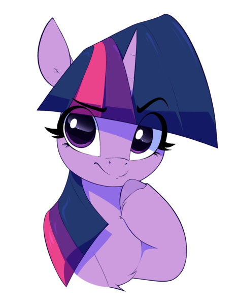 Size: 1730x2223 | Tagged: safe, artist:aquaticvibes, derpibooru import, twilight sparkle, pony, unicorn, female, image, mare, png, simple background, solo, thinking, transparent background, unicorn twilight