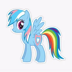 Size: 600x600 | Tagged: safe, edit, ponerpics import, ponybooru import, rainbow dash, pegasus, image, jpeg, pride, pride flag, solo, transgender pride flag