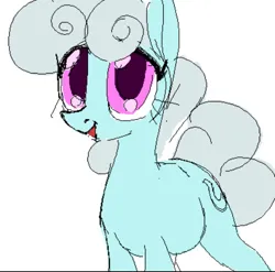 Size: 720x711 | Tagged: safe, anonymous artist, linky, shoeshine, earth pony, pony, female, happy, image, mare, png, simple background, smiling, solo, white background