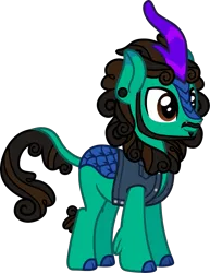 Size: 1229x1590 | Tagged: safe, artist:lightningbolt, derpibooru import, ponified, kirin, pony, .svg available, button-up shirt, clothes, cloven hooves, derpibooru exclusive, ear piercing, facial hair, gauges, gym class heroes, horn, image, leonine tail, male, nose piercing, piercing, png, scales, septum piercing, shirt, show accurate, smiling, solo, standing, tail, travis mccoy, vector