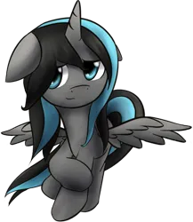 Size: 569x655 | Tagged: safe, artist:dshou, derpibooru import, oc, oc:rainstorm, unofficial characters only, alicorn, pony, alicorn oc, horn, image, png, rubbing hooves, shy, simple background, solo, transparent background, wings