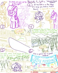Size: 4779x6013 | Tagged: safe, artist:adorkabletwilightandfriends, derpibooru import, moondancer, spike, starlight glimmer, twilight sparkle, twilight sparkle (alicorn), alicorn, comic:adorkable twilight and friends, eqg summertime shorts, equestria girls, good vibes, adorkable, adorkable twilight, automobile, banner, car, click, clothes, comic, concerned, cute, dork, driving, forest, glasses, image, kite, kite flying, mood, mountain, music, music notes, nature, png, radio, relaxed, relaxed face, relaxing, road trip, scenery, scenery porn, sign, slice of life, smiling, sweater, tree, vacation, volvo
