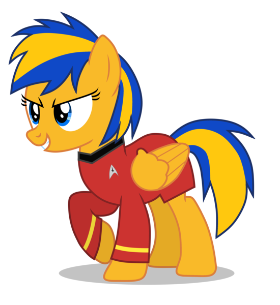 Size: 3600x3928 | Tagged: safe, artist:creedyboy124, derpibooru import, oc, oc:flare spark, unofficial characters only, pegasus, pony, female, image, mare, nyota uhura, png, simple background, smiling, solo, star trek, transparent background, vector