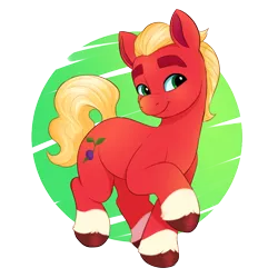 Size: 1020x1020 | Tagged: safe, artist:malarkey, derpibooru import, sprout cloverleaf, earth pony, pony, g5, colored sketch, image, male, png, sketch, solo, stallion