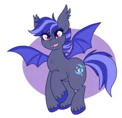 Size: 981x954 | Tagged: safe, artist:lulubell, derpibooru import, oc, oc:night watch, unofficial characters only, bat pony, image, png, solo