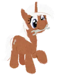 Size: 481x630 | Tagged: safe, artist:purppone, ponerpics import, silver spanner, pony, female, image, lineless, mare, mouth hold, png, simple background, solo, transparent background, wrench