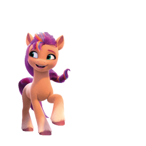 Size: 480x480 | Tagged: safe, derpibooru import, official, sunny starscout, earth pony, pony, g5, my little pony: make your mark, animated, coat markings, cute, english, female, gif, image, looking to the left, mane stripe sunny, mare, raised hoof, sideways glance, simple background, socks (coat marking), solo, sunnybetes, text, transparent background, unshorn fetlocks, yellow text