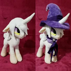 Size: 2048x2048 | Tagged: safe, artist:dawning love, derpibooru import, oc, oc:silas, pony, unicorn, hat, high res, image, irl, jpeg, male, photo, plushie, solo, stallion, wizard hat