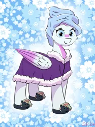 Size: 2048x2732 | Tagged: safe, artist:single purpose, derpibooru import, oc, oc:dyn, oc:treading step, unofficial characters only, pegasus, pony, bathrobe, clothes, high res, image, looking at you, png, robe, slippers, solo, towel, towel on head