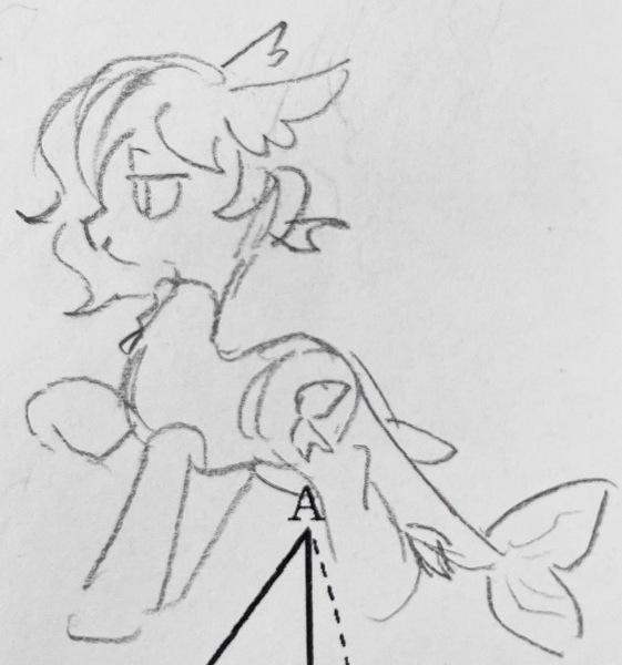 Size: 1248x1335 | Tagged: safe, artist:metaruscarlet, derpibooru import, oc, oc:beach crystal, unofficial characters only, merpony, original species, pony, clothes, doodle, fish tail, image, jpeg, solo, tail, traditional art