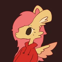 Size: 2448x2448 | Tagged: safe, artist:soxoncats, derpibooru import, oc, oc:ponysona, unofficial characters only, pegasus, pony, clothes, hoodie, image, male, pegasus oc, png, pony oc, ponysona, red hoodie, solo, solo male, wings