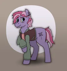 Size: 1722x1847 | Tagged: safe, artist:owslafa, derpibooru import, oc, oc:cherry ripe, earth pony, pony, fallout equestria, clothes, image, jacket, male, png, solo, stallion, varsity jacket