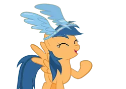 Size: 800x566 | Tagged: safe, artist:maddietheuniversalfan68, artist:mr-loco-moto, edit, ponerpics import, first base, pegasus, pony, season 1, sonic rainboom (episode), ^^, adorabase, best day ever, crown, cute, eyes closed, female, image, jewelry, mare, older, older first base, pegasus first base, png, race swap, regalia, simple background, solo, transparent background, vector