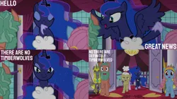 Size: 2000x1123 | Tagged: safe, derpibooru import, edit, edited screencap, editor:quoterific, screencap, princess luna, a royal problem, image, jpeg, royal guard