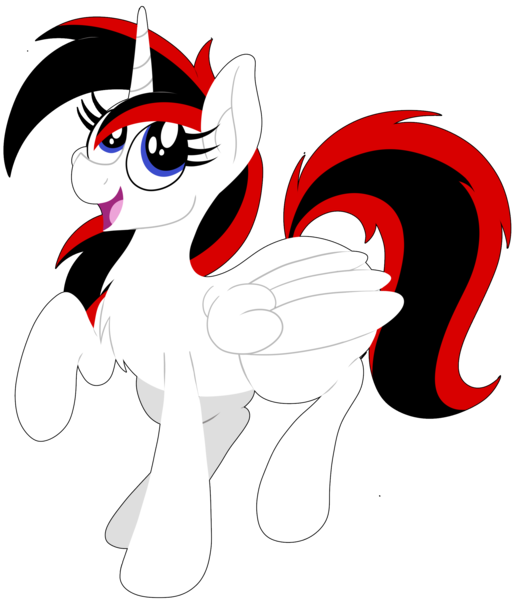 Size: 2208x2572 | Tagged: safe, artist:lukewarmluke, derpibooru import, oc, oc:vani, alicorn, derpibooru community collaboration, 2024 community collab, alicorn oc, derpibooru exclusive, female, feral, horn, image, png, simple background, solo, transparent background, wings