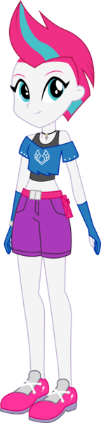 Size: 952x3972 | Tagged: safe, artist:lhenao, derpibooru import, zipp storm, human, equestria girls, g5, clothes, converse, gloves, image, jewelry, mohawk, necklace, png, shoes, shorts