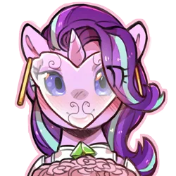 Size: 1159x1159 | Tagged: safe, artist:cold-blooded-twilight, derpibooru import, starlight glimmer, blushing, clothes, dress, ear piercing, earring, flower, image, jewelry, marriage, piercing, png, simple background, transparent background, wedding, wedding dress, wedding veil