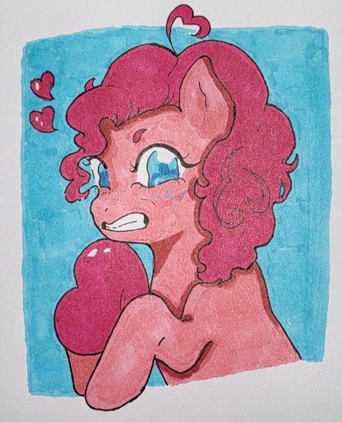 Size: 1256x1548 | Tagged: safe, artist:manditadraws, derpibooru import, pinkie pie, earth pony, pony, female, image, jpeg, solo