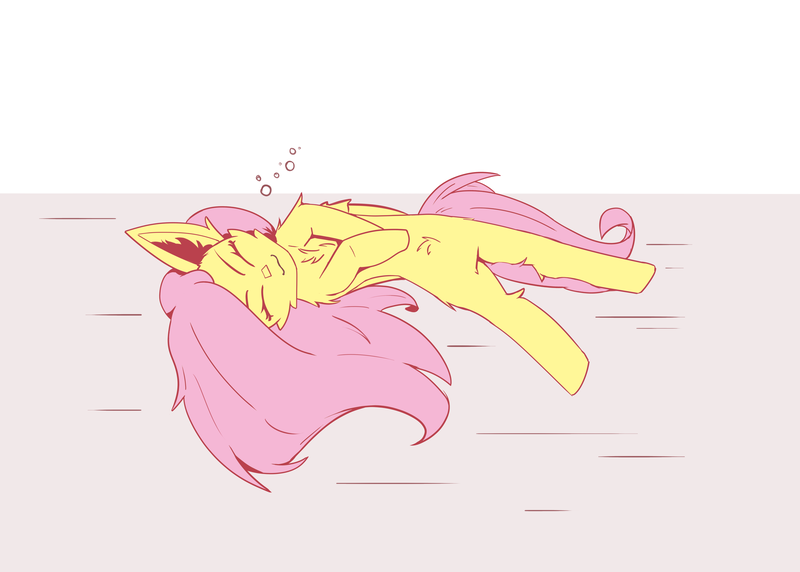 Size: 5897x4219 | Tagged: safe, artist:toxinagraphica, derpibooru import, fluttershy, pegasus, pony, cute, ear fluff, female, g4, image, png, simple background, sleeping, solo, wings